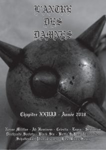 L’Antre Des Damnés – Chapitre XXVII Mars 2018